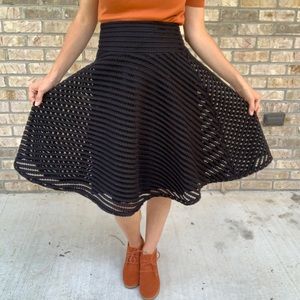 Nordstrom - Full Skirt with Net Overlay by Gracia